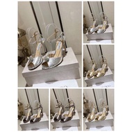 Heels for women JC gold color 8.5cm/10cm heels kasut perempuan