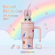 Zootopia Judy Hopps Insulated Water Bottle 316 Stainless Steel Straw Cup 200ml-800ml