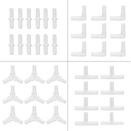 Aquarium Airline Tubing Connectors I T L Y 40pcs Fish Tank Air Tube Adapters for 3/16 '' Air Line Ho