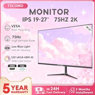 24 Inch Monitor PC Monitor 19/22/24/27 Inch 1080P Gaming Monitor 75Hz PS4/PS5/Xbox HDMI LED Monitor