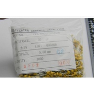 Unique Capacitor 50V 20PF 22PF 30PF 33PF 47PF 220PF Straight Plug 50 Pieces = 1 Yuan