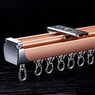 Brilliant thick aluminum alloy curtain track curtain frame heavy rail monorail two-track guide rail