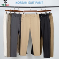 YOOKA Men's Straight Cut Suit Pants