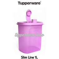 Tupperware Slim Line 1L ungu teko plastik air minum slimline tempat wadah pitcher eco bottle botol 2L 1L murah promo sale