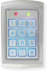 SK-1323-SDQ Enforcer Sealed Housing Weatherproof Stand-Alone Digital Access Keypad; 12-24 VAC/VDC Op