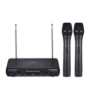 ammoon VHF Wireless Microphone System Handheld Microphone Professional Karaoke Singing Machine for S