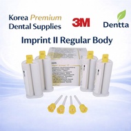 3M Imprint II Regular Body Dental Ref 9379 50ml x4 20 Mixing Tips
