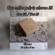 Brown Box R8 310 PAKRIN Brown Box/ size 18 x 18 x 7 cm (Per pack)