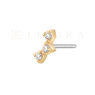 MILA | 14k Gold Lab-Grown Diamond Stud