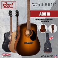 Cort AD810 OP Dreadnought Acoustic Guitar 41'' with Original Bag - Open Pore
