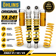 Original OHLINS Yamaha XMAX250 Xmax300 XMax V1 V2 V3 Front Fork Spring Kit Rear Absorber FSK131 YA01