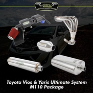 Toyota Vios & Yaris (2017 – Present) 1NR-FE / 2NR-FE / 2NR-FBE Silent Exhaust Package