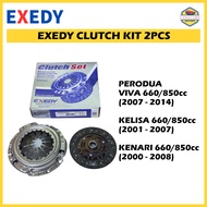 PERODUA VIVA 660/850cc KELISA 660/850cc KENARI 660/850cc CLUTCH KIT EXEDY 2PCS