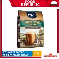 Owl White Coffee Pull 3 In 1 15 Pc Coconut Sugar Halal Coconut Flavor