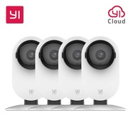 YI Home 1080P Camera 4pcs set Baby Crying Detection Night Vision WIFI Wireless IP Cam CCTV Security 