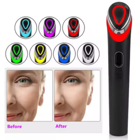 5 Colors Multi Function Beauty Machine Age R Booster Pro Set with gel Wrinkle Removal Light Therapy 