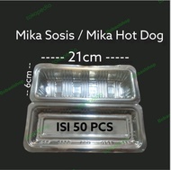 Mika Sosis Besar - Tray Sosis - Mika Hot Doq - Tray Sate isi 50pcs