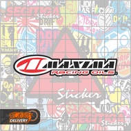 Maxima Racing Sticker Size 12 x 2.5 Cm