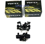 Kepala rem disc depan belakang sepeda merk Turanza  atau Vertex ( harga per 1set)