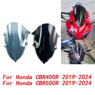 CBR500R 2024 Motorcycle Street Sport Bike Windshield Windscreen For Honda CBR400R CBR 400 500 R CBR-