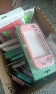 多款Switch Switch lite 保護殼 遊戲卡盒 貼紙  配件($15起)