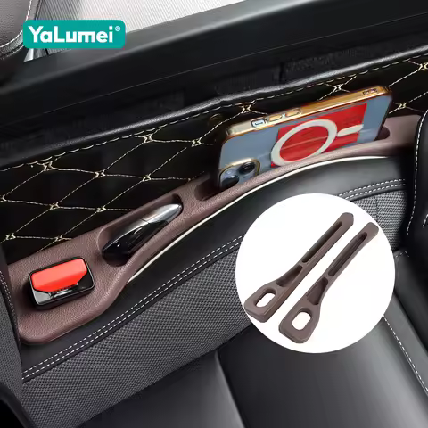 For BMW 5 Series E39 E60 E61 F07 F10 F11 F18 G30 G31 G38 F90 M5 525i 530i 540i PU 2PCS Car Seat Gap 