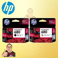 HP 680 BLACK INK / TRI COLOR COLOUR INK CARTRIDGE ORIGINAL HP680 SYOK IT