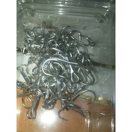 Lure 4 Times Flattened Blood Tank Three Hooks 1/2/4/6/8#50枚全新不