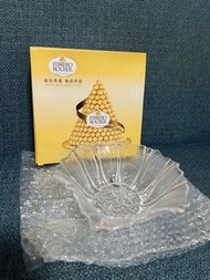 [全新] Ferrero Rocher Chocolate  金莎 朱古力- 花漾盤, 生果盤, 擺盤 (Glass 玻璃）
