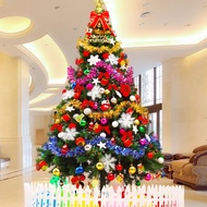 5FT/6FT Green Christmas Tree 150CM/180CM Home Atmosphere Metal Bracket Christmas Decorations