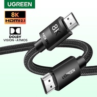 UGREEN 8K HDMI 2.1 Cable Ultra High-Speed 8K/60Hz 4K/120Hz 48Gbps HDMI Splitter Cable Dolby Vision