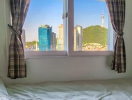 บ้านเดี่ยว 2 ห้องนอน 1 ห้องน้ำส่วนตัว ขนาด 37 ตร.ม. – สถานีโซล (Seoul Stn. 10min #City view #1pm Che