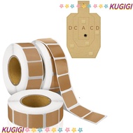 KUGIGI Square Target Pasters, Outdoor Self-Adhesive Target Stickers, for Long&Short Range  Labels  R