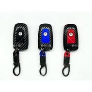 Double Mi Shop FOCUS MK4.5 MK4 KUGA MK3 Key Water Transfer Silicone Shape Shell Cover Carbon Fiber C