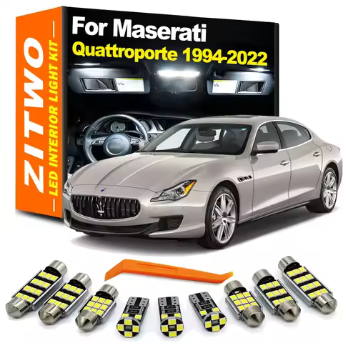 ZITWO LED Interior Dome Light Bulb Kit For Maserati Quattroporte IV V VI MK4 MK5 MK6 337 AM337 M139 
