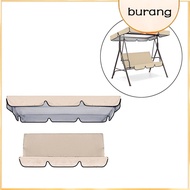 【Buran】1/2/3 Swing Canopy Cover Set Patio Swing Cushion Cover 3 Person Swing Seat Cover