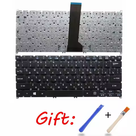 US/RU/BR/SP Laptop Keyboard for Acer Aspire S5-391 R3-131T SW5-111P SW5-171 TravelMate TMP236 TMP238
