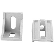 20Pcs 4040 Aluminum Corner Brackets Corner Fitting Angle 40 X 35 Connector Fastener For 4040 Industr