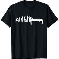 Human Billiards Evolution 8 Ball Pool Cue Stick Player T-Shirt