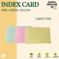global mercado no2 index card with line color and white size 5x8 index card index card 1/2 INDEX