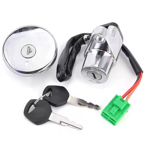Ignition Switch Fuel Gas Cap Seat Lock Key For Suzuki VS1400 LS650 Savage Boulevard Intruder S40 S83