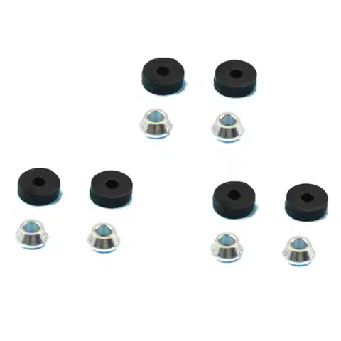 6Pcs Rubber Ring Set for WLtoys V966 V977 XK K110 K120 RC Helicopter Airplane Drone Spare Parts Acce