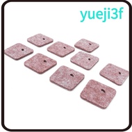 YUEJI 10PCS Air Filter Replacement, Cotton Center Hole Replacement Air Filter, Compact Red String Tr