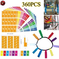 360Pcs Cable Tags Paper Data Line Identification Fiber Wire Tags For Data Center Server