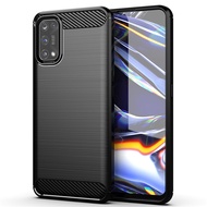 For Realme 9i 8i 7i Pro GT 2 Pro C35 C31 C11 C17 C21y C25y Armor Fiber Carbon Soft TPU Silicone Shoc