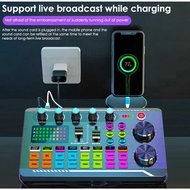 COD TaffSTUDIO Pro Audio Bluetooth Mixer Sound Card Live Broadcast Karaoke F998 / mixer audio mini 4
