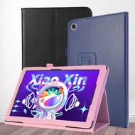 Litchi PU Leather Case For Lenovo Tab M11 11 inch 2024 Pad 11 2024 M10 Plus 3rd 10.6 Xiaoxin 10.6 P11 Plus Pro 11.2 11 P11 Pro 11.5 12.7 P12 Flip Two Fold Smart Stand Tablet Covers