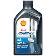 Original 550045616 Shell Advance • 5W-40 ULTRA SCOOTER (4T) 1Liter