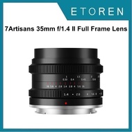 7Artisans 35mm f/1.4 II Full Frame Lens
