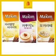 [Maxim] Korean Maxim 10T BOX instant coffee <Cappuccino Hazelnut, Caramel Macchiato, Mocha Latte>